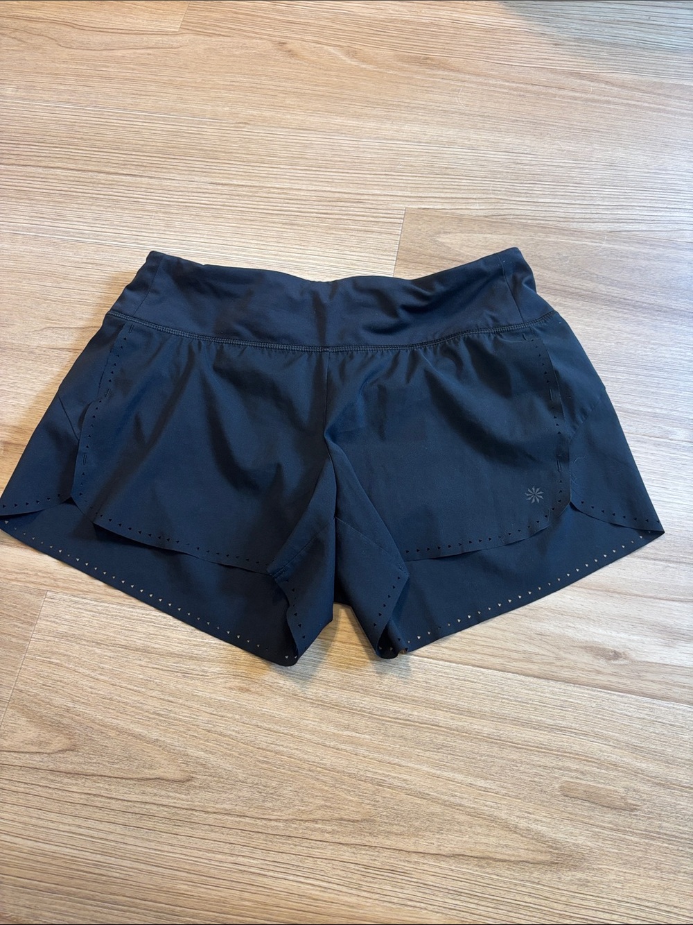 Athleta Black Athletic Running Shorts